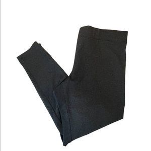 Matty M Charcoal Wide Band Leggings Size XXL